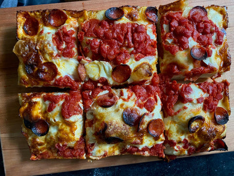 Super Easy Detroit Style on a Baking Steel - Baking Steel ®