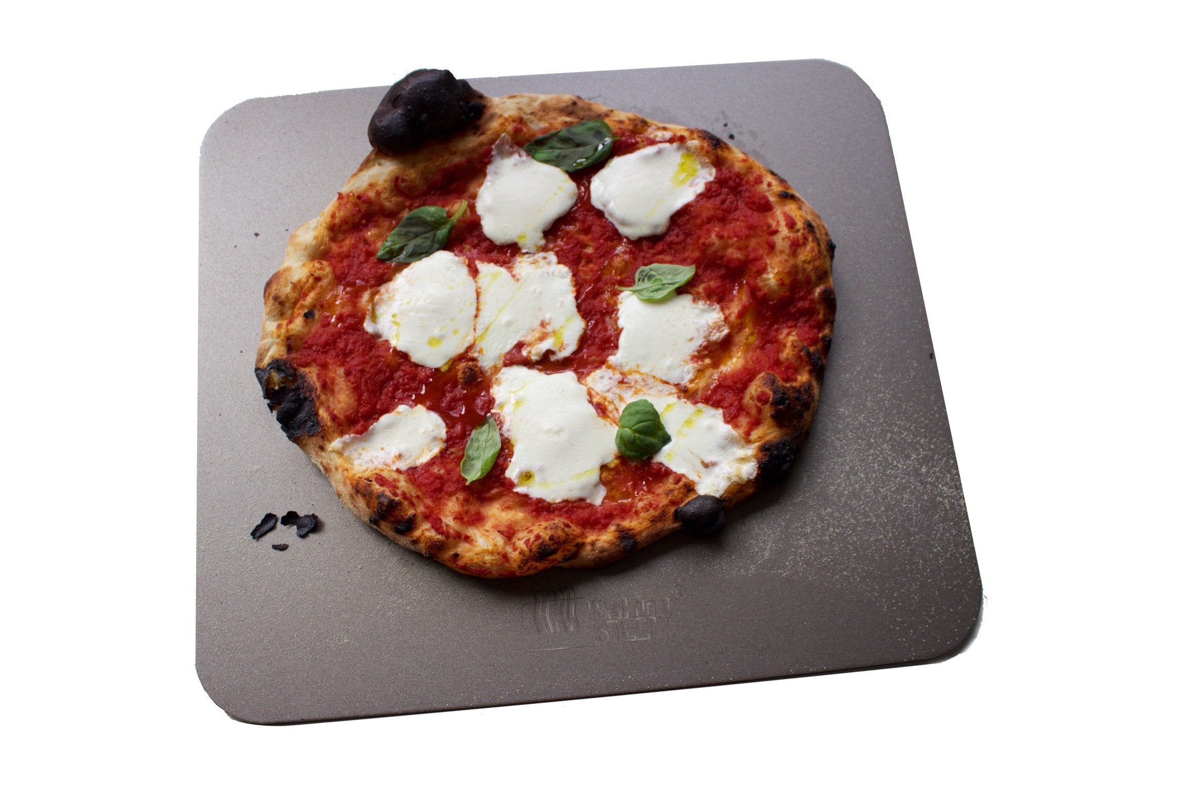 Modular Baking Steel Pizza Stone for Oven and Grill - A Design Offering  Easier Cleaning, Handling and Storage, Consistent Cooking Temperatures,  Expansions with a Second Steel, and is Made in the USA 