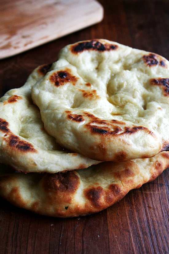 finished Naan bread
