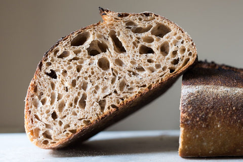 whole wheat sourdough bread