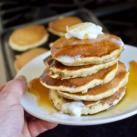 Vegan Banana Pancakes - Baking Steel ®