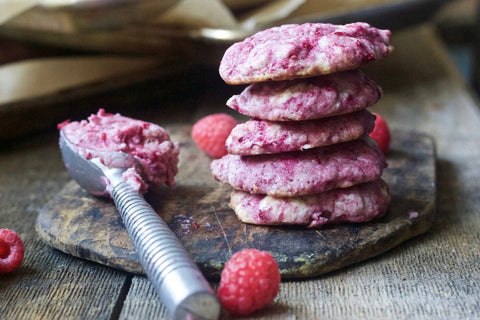 lemon raspberry cookies