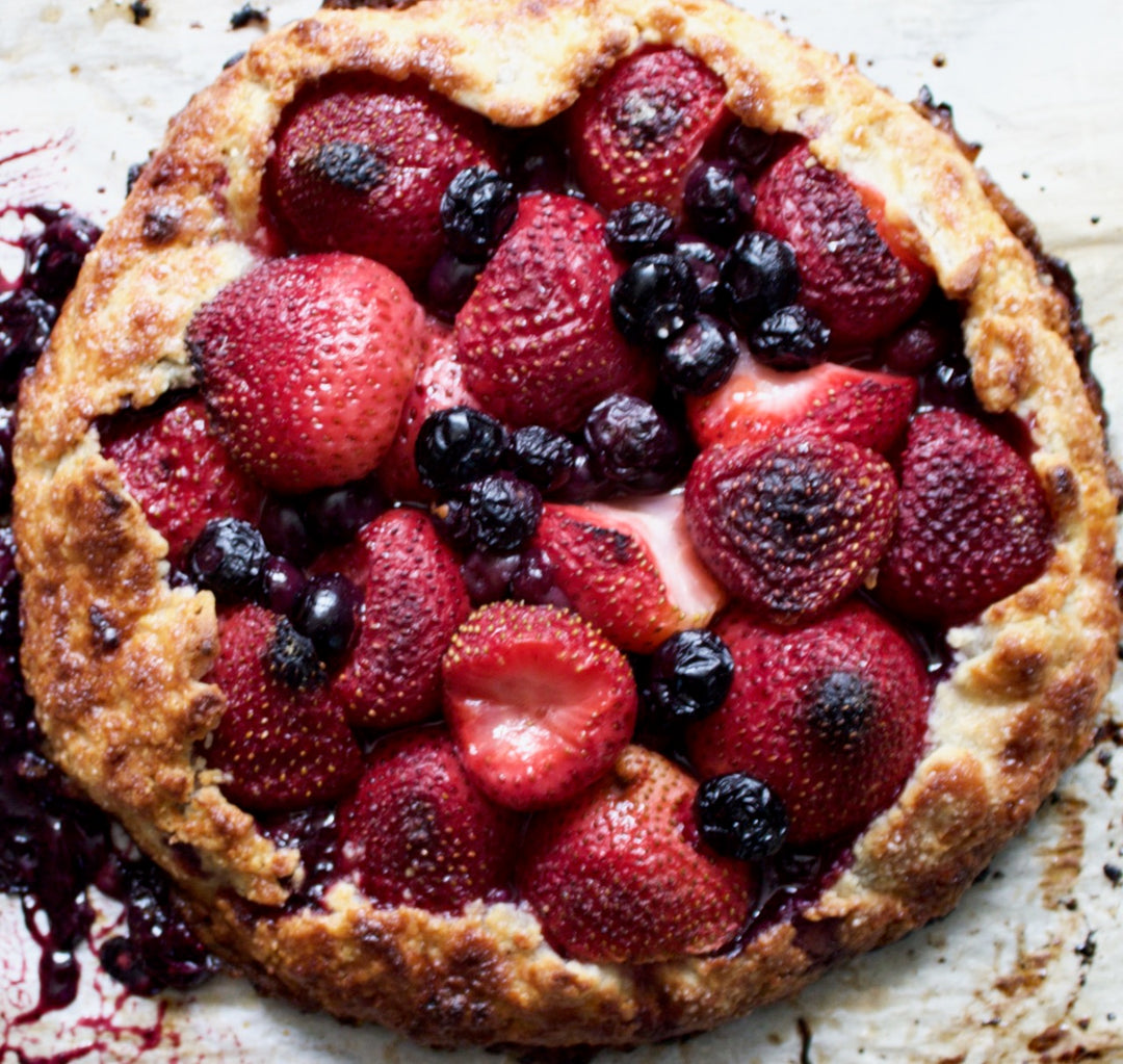 Simple Mixed Berry Galette Recipe