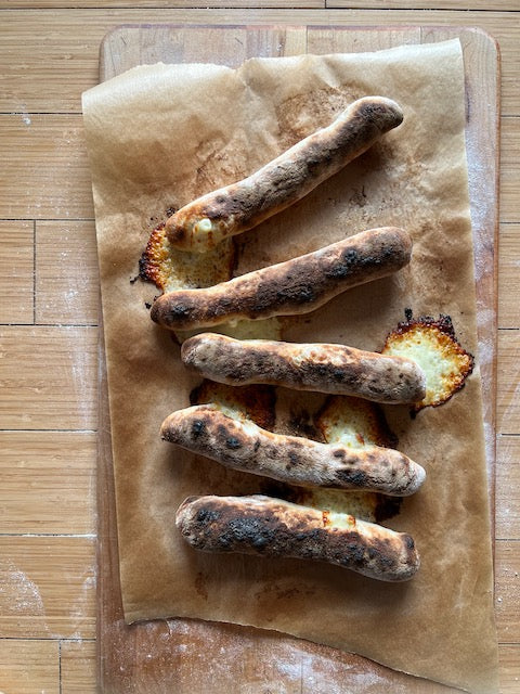 How To Make Cheesy Bread Sticks on a Baking Steel