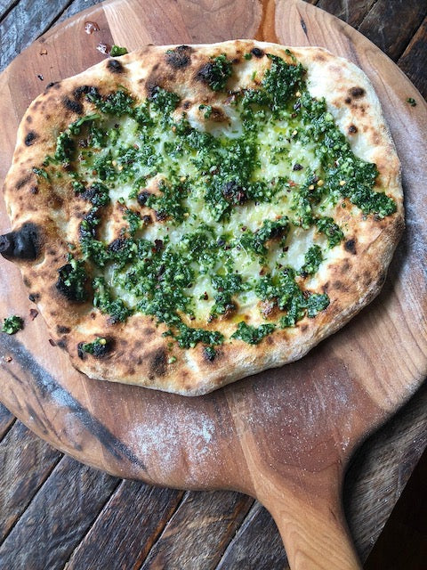 Easy Pesto Pizza Recipe