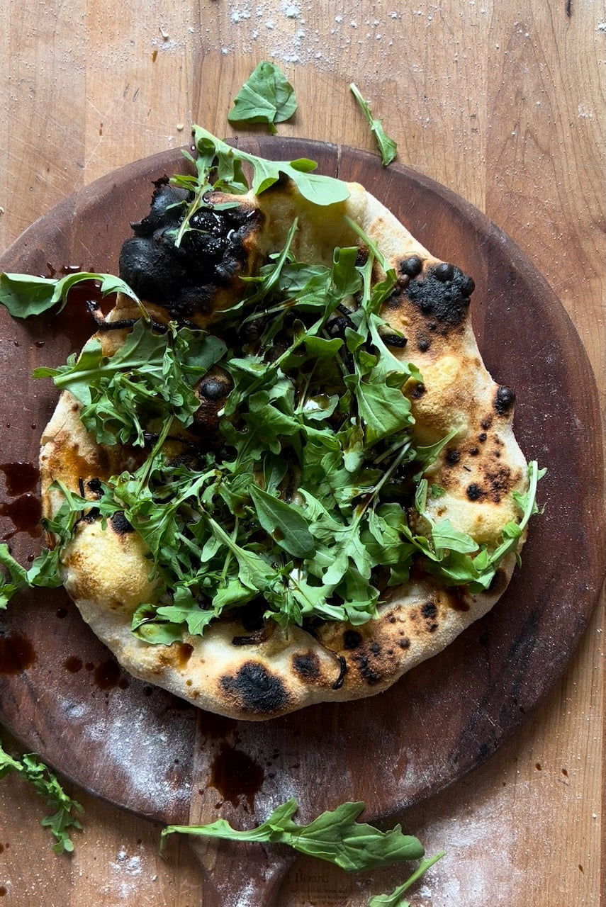 Arugula and Caramelized Onion Pizza Recipe