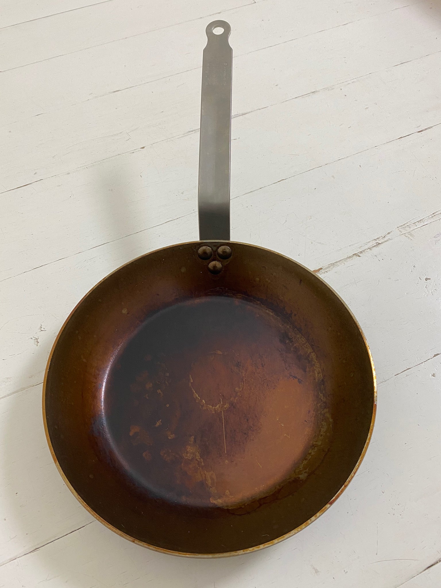 seasoning a pan