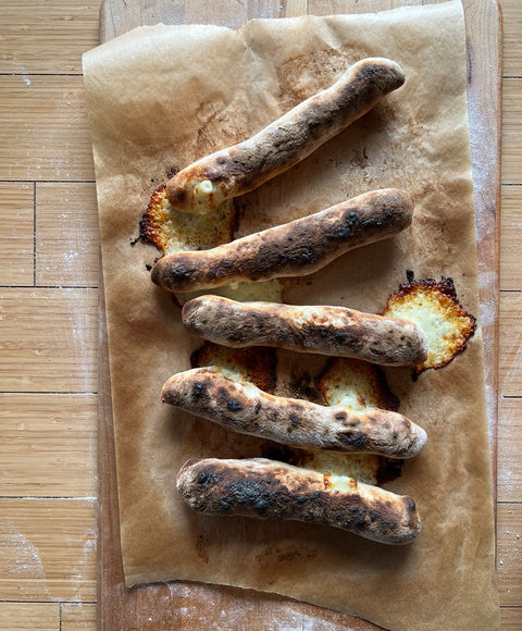 How To Make Cheesy Bread Sticks on a Baking Steel