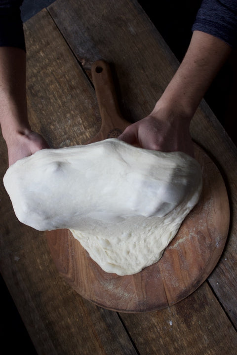 homemade pizza dough