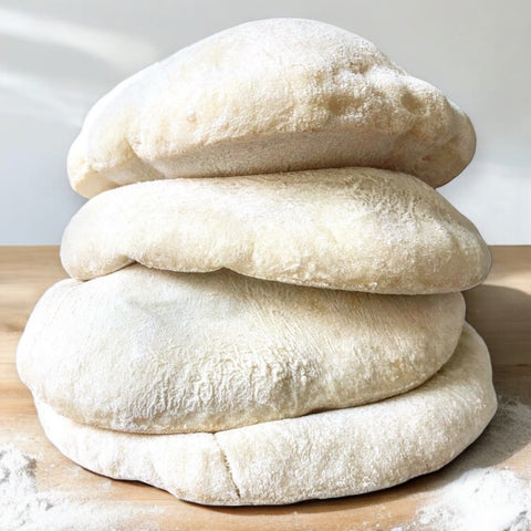 Simple 3 Hour Puffy Pita Bread Recipe