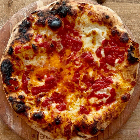 Delicious Upside-Down Pizza: Cheese First, Sauce on Top - Baking Steel ®