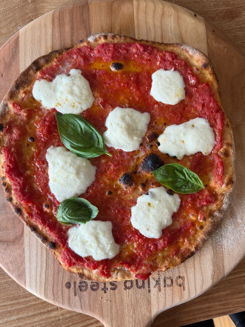 Thin-Crust Margherita: Add the Cheese Last