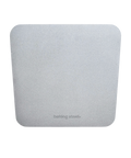 Front view of Baking Steel Pro rectangular steel baking surface with rounded edges on white background
